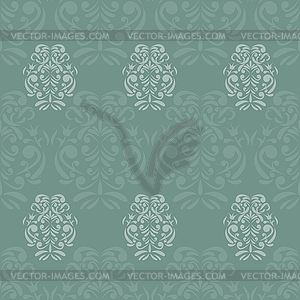Style of baroque - vector image