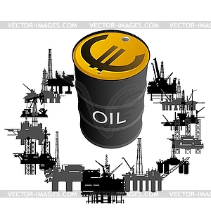 Mining and quarrying-3 - vector clipart