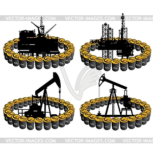 Petroleum business-1 - vector image