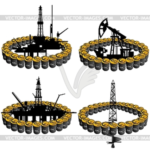 Petroleum business-3 - vector clipart