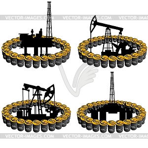 Petroleum business-5 - vector clipart / vector image