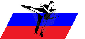 Olympic Games in Russia-18 - vector image