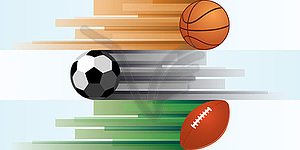 Sports equipment - vector clipart