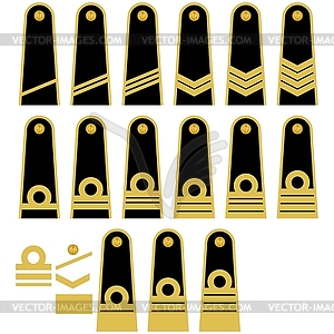 Lithuanian Navy insignia - vector clipart