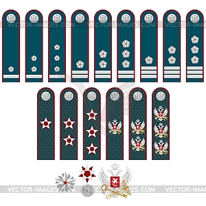 Insignia of Federal Tax Service of Russia - vector clipart