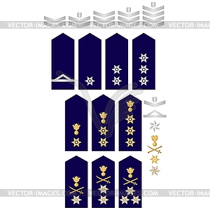 Insignia of Greek Police - vector clipart