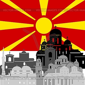 Macedonia - vector image