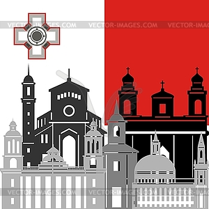 Malta - vector EPS clipart