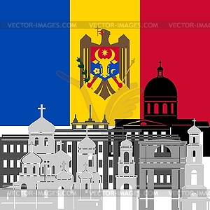 Moldova - vector clipart