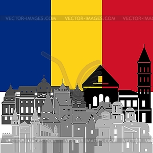 Romania - vector image