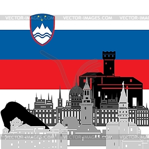 Slovenia - vector clip art