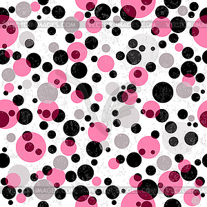 Seamless white grungy pattern - vector clipart