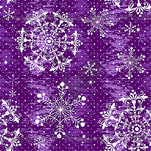 Бесшовные фиолетовый рождественские гранж шаблон - векторизованное изображение