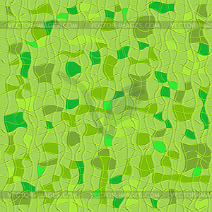 Green seamless checkered pattern - vector clip art