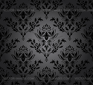 Damask seamless pattern - vector clipart / vector image