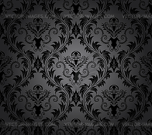 Damask seamless pattern - vector image
