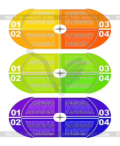 Modern infographics template - vector clipart