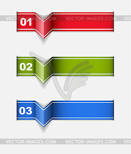 Modern infographics template - vector clip art