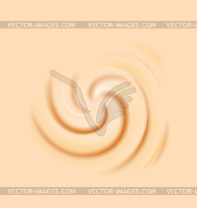 Milk cream texture, creamy sweet surface - vector clip art