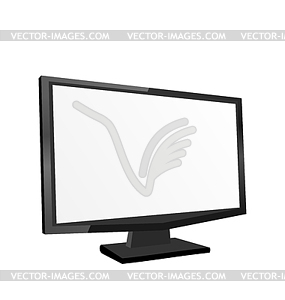 Screen monitor - vector image