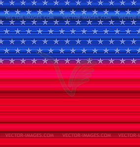 Abstract American Flag for happy 4th of july - vector image