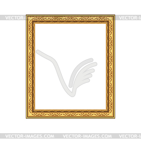 Picture ornate frame - vector clipart