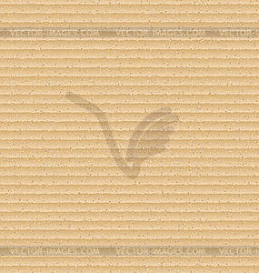 Realistic carton texture, cardboard pattern - vector image