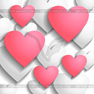 Valentine day background - vector clipart