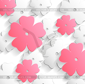 Floral background - vector clip art