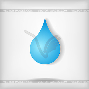 Drop icon - vector image