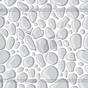 Stones seamless pattern - vector image