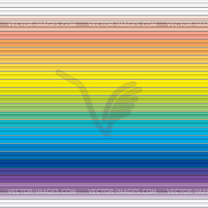 Horizontal rainbow panels seamless pattern - vector image