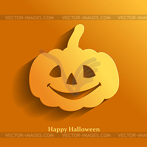 Halloween flat icon - vector clipart