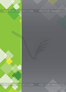 Background with geometric elements - vector clip art