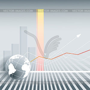 Finance background - vector image