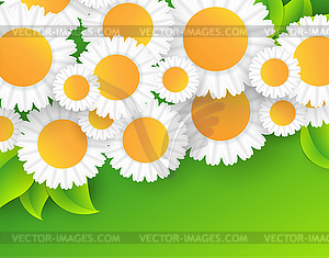 Abstract summer time background - vector clipart