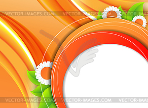 Abstract summer time background - vector image