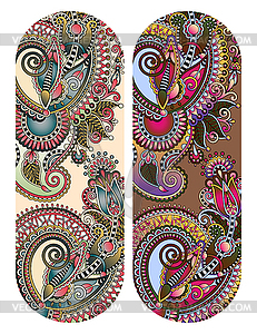 Ethnic ornamental paisley floral pattern for made - vector clipart