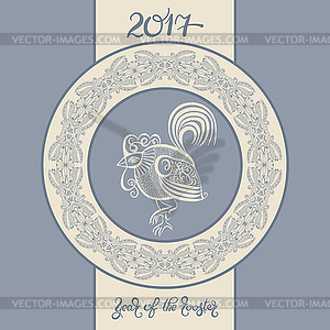 Original design for new year celebration chinese - vector image
