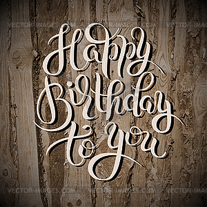 Original hand lettering inscription typography - vector clipart