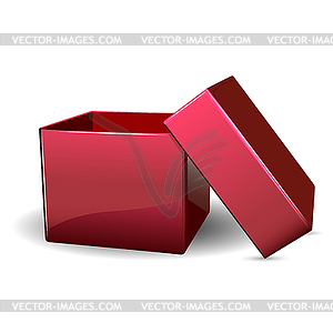 Open box - vector clip art