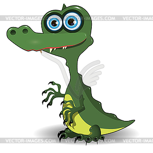 Crocodile - royalty-free vector clipart