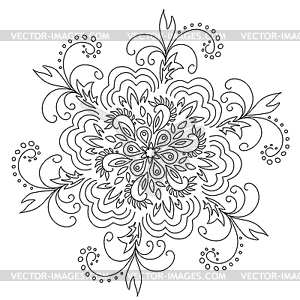 Stock Black and White Pattern - vector clipart / vector image