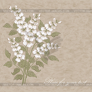 Floral seamless pattern - vector clipart