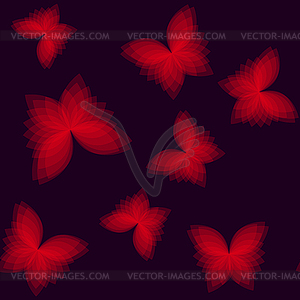 Background with bright geometric - vector clipart