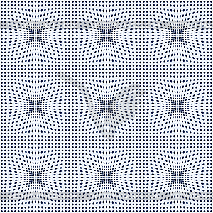 Seamless geometric pattern, dot texture - vector clipart