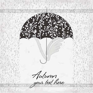 Umbrellas - vector clipart