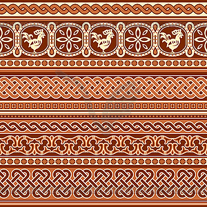 Slavic ornament seamless - vector clip art