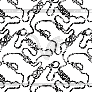 Background with marine knots  - vector clip art