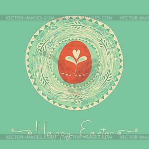 Happy Easter - vector clip art